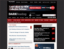 Tablet Screenshot of darkreading.com